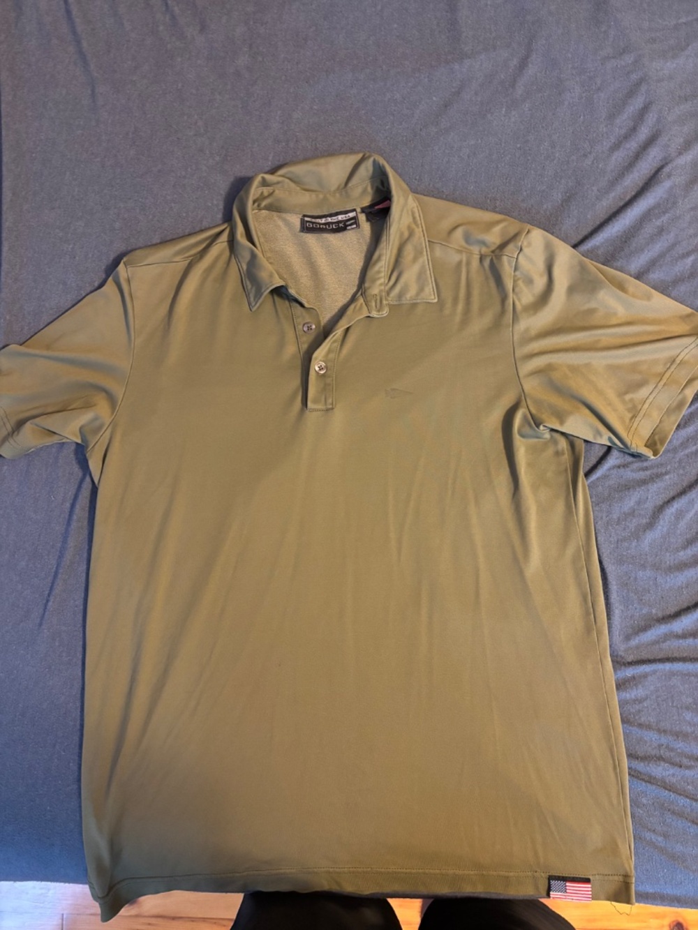 GORUCK Men's Short Sleeve Polo American Made